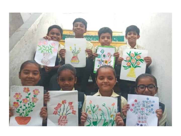 VEGETABLE PRINTING (Grade 1 to 4)